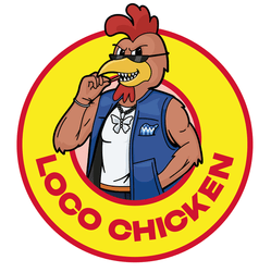 Logo Loco Chicken